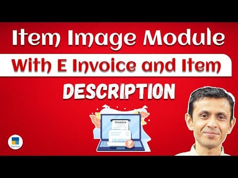 Item Image Module with E-Invoice & Item Depreciation (Updated Version) - Custom Tally Prime Add-on & TDL Customization by Shivansh Infosys