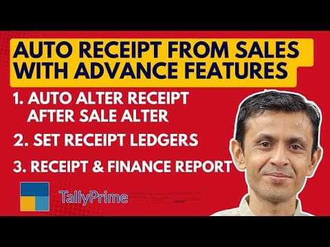 Auto Receipt on Sales with Advanced Features