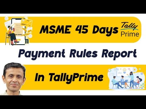 MSME REPORT AS PER INCOME TAX RULES 43B(H) NEW UPDATE WITH LIST OF INTEREST PAYABLE PARTY