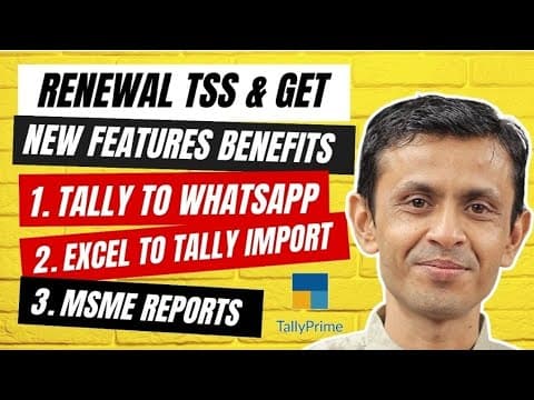 TALLYPRIME TSS RENEWAL GOLD ( MULTI USERS ) - Custom Tally Prime Add-on & TDL Customization by Shivansh Infosys