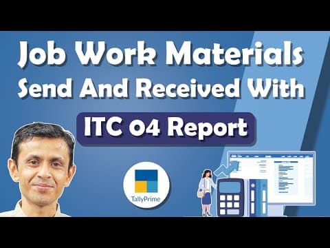 Job Work Materials Management in TallyPrime
